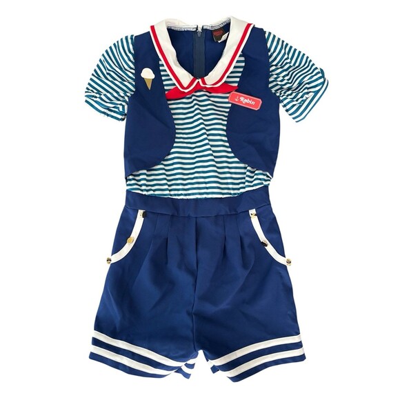 Stranger Things Robin Scoops Ahoy Halloween Costume for Youth M/L, Netflix - Picture 1 of 8
